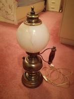 Mooie Grote Tafel Lamp, Glas, Zo goed als nieuw, 50 tot 75 cm, Ophalen