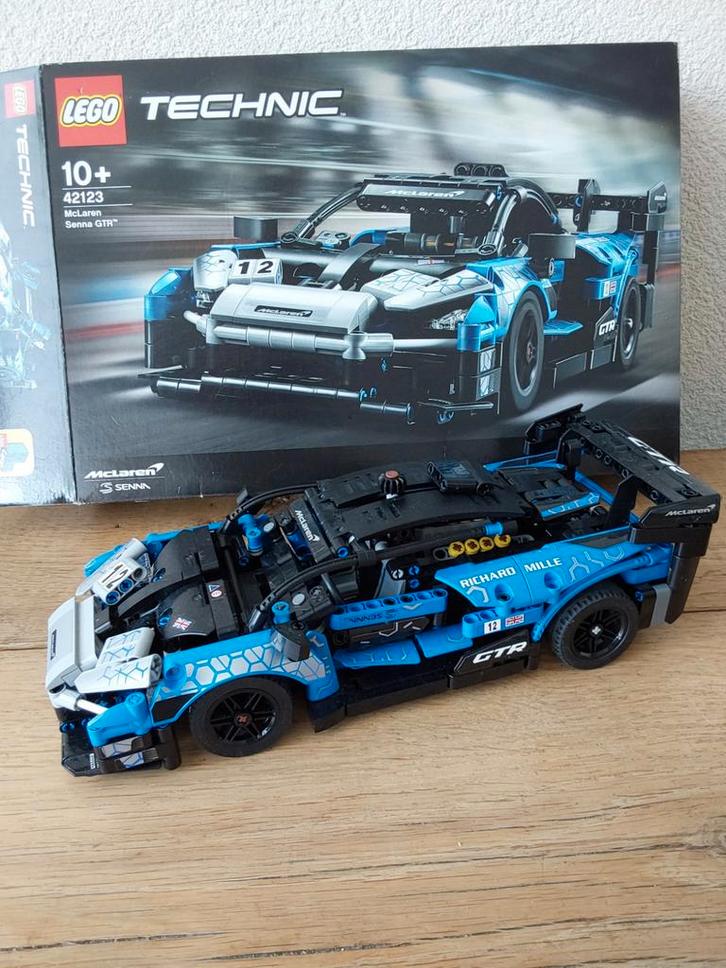 Lego Technic 42123 McLaren Senna GTR, Kinderen en Baby's, Speelgoed | Duplo en Lego, Zo goed als nieuw, Lego, Complete set, Ophalen of Verzenden