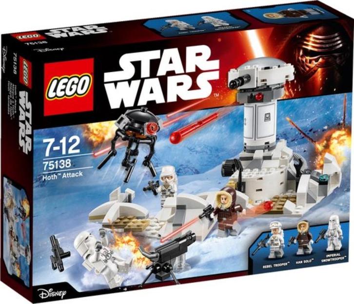 LEGO Star Wars Hoth Aanval - 75138, Kinderen en Baby's, Speelgoed | Duplo en Lego, Nieuw, Lego, Complete set, Ophalen of Verzenden