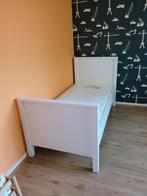Peuterbed / juniorbed Mees van Kinder Compagnie matrasmaat 7, Ophalen, Wit, 190 cm of minder, Zo goed als nieuw