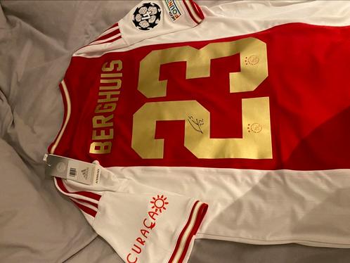 Gesigneerd Steven berghuis Ajax shirt video bewijs, Verzamelen, Sportartikelen en Voetbal, Zo goed als nieuw, Shirt, Ajax, Ophalen of Verzenden