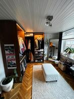 Inloopkast Hout, Glas, Metaal + LED, Huis en Inrichting, Ophalen