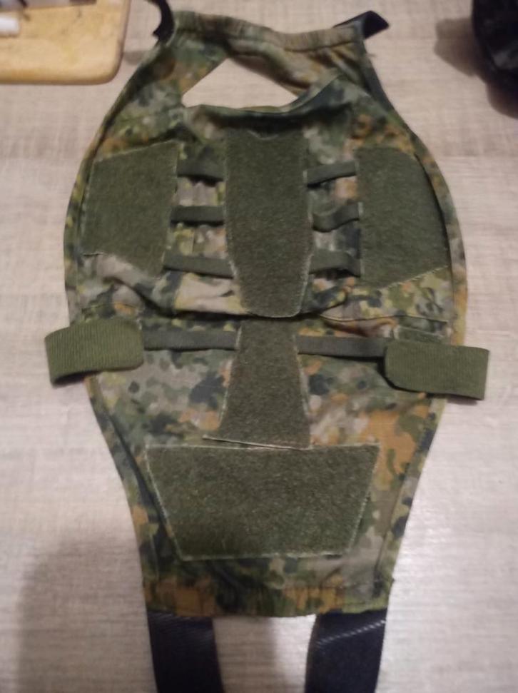 NFP HELMHOES VOOR P6N HELM BATLSKIN maat 4, Verzamelen, Militaria | Algemeen, Landmacht, Helm of Baret, Nederland, Ophalen of Verzenden