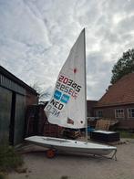 Laser Zeilboot Compleet met Zeilen & Accessoires, Watersport en Boten, Ophalen, Gebruikt, Grootzeil, Minder dan 15 m²