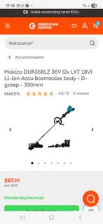 Makita bosmaaier 36 v DUR368LZ nieuw in doos, Ophalen of Verzenden, Nieuw