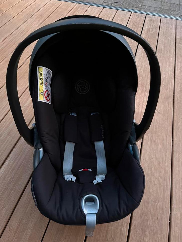 Cybex autostoeltje + hengsel + spiegel + draaibaar onderstel, Kinderen en Baby's, Autostoeltjes, Zo goed als nieuw, Maxi-Cosi