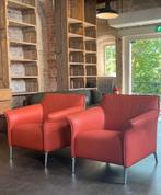 Sale 2 Leolux Mayon fauteuils NIEUWprijs €6550,-, Ophalen, Nieuw, 75 tot 100 cm, 50 tot 75 cm