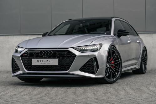 Audi RS6 4.0 V8 Keramisch HUD Pano B&O Carbon Performance, Auto's, Audi, Bedrijf, Te koop, RS6, 360° camera, 4x4, ABS, Achteruitrijcamera