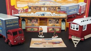Foden FG Pole Truck Boxing woonwagen 1:50 Corgi Showmans Pol beschikbaar voor biedingen