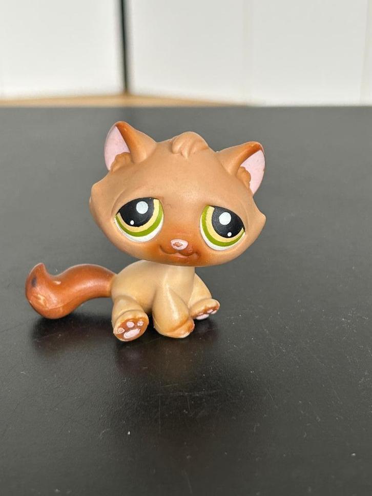 Littlest Pet Shop 194 zittende kat, Verzamelen, Poppetjes en Figuurtjes, Gebruikt, Ophalen of Verzenden