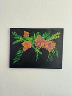 Handgemaakte acryl schilderijen, Ophalen