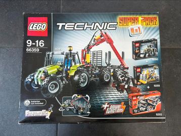 Lego set 66359 trekker superpack conpleet met doos beschikbaar voor biedingen