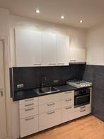 Moderne complete keuken – zeer nette staat, Ophalen, Wit, Enkelwandige keuken, Kunststof