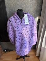 AKH gave paarse smiley hoodie/ trui mt 5(48/50) NIEUW, AKH, Nieuw, Ophalen of Verzenden, Paars