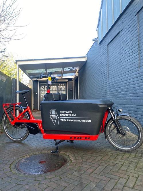 Trek Fetch+ 4 bakfiets (Ex-demo), Fietsen en Brommers, Fietsen | Bakfietsen, Zo goed als nieuw, Overige merken, 4 kinderen of meer