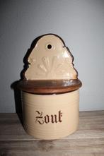 SALE Antieke emaille voorraadpot zout, Antiek en Kunst, Ophalen of Verzenden