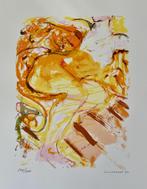 Zeefdruk Paul de Lussanet, Antiek en Kunst, Kunst | Litho's en Zeefdrukken, Verzenden