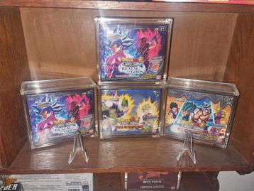 Dragonball booster boxen met case beschikbaar voor biedingen