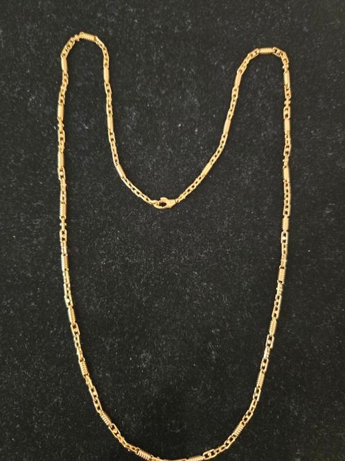 14 k gouden monte carlo ketting 16,1 gram 60 cm, Sieraden, Tassen en Uiterlijk, Kettingen, Nieuw, Goud, Goud, Ophalen of Verzenden