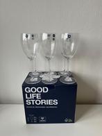 Leonardo Poesia witte wijnglazen ribbel, Huis en Inrichting, Keuken | Servies, Glas of Glazen, Nieuw, Ophalen of Verzenden, Glas