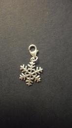 Zilver Sneeuwvlok-Bedel, Overige merken, Verzenden, Zo goed als nieuw, 1 bedel
