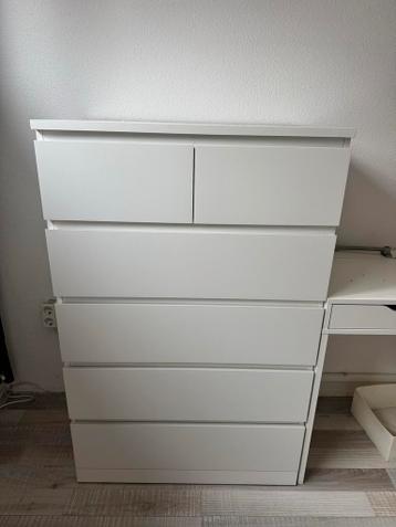 IKEA Malm Kast 6 Lades - Gebruikt - afbeelding 1