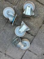 Zwenkwielen set, kunstof, Gebruikt, Info@fotomeinema.nl, Ophalen of Verzenden, Eiberstraat 9 te Dokkum