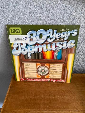 Vinyl lp 30 yaars popmusic beschikbaar voor biedingen
