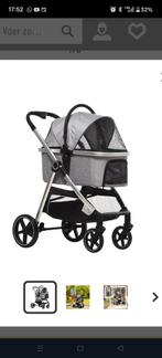 Hondenbuggy merk PawHut 3-in-1, Ophalen, Zo goed als nieuw