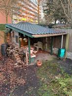 Houten Overkapping - 3.7x2.94m, Ophalen, Gebruikt, Overige typen