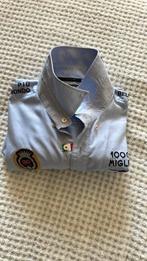 Zeer gedetailleerd Mille Miglia heren overhemd 3XXL, Kleding | Heren, Ophalen of Verzenden, Zo goed als nieuw, Overige halswijdtes