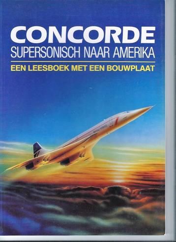 bouwplaat Concorde + boek beschikbaar voor biedingen