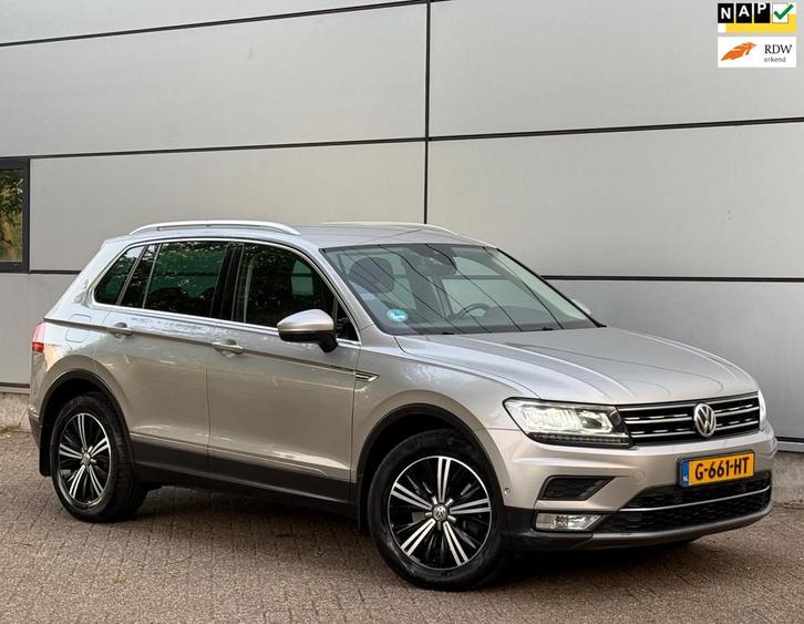 Volkswagen Tiguan 2.0 TSI 4Motion Highline 1e Eignr |Automaa, Auto's, Volkswagen, Bedrijf, Te koop, Tiguan, 360° camera, 4x4, ABS
