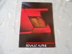 Renault Alpine 1988, Boeken, Auto's | Folders en Tijdschriften, Verzenden, Zo goed als nieuw, Renault