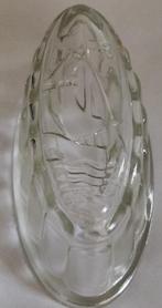 Leerdam glas: puddingvorm zeilboot, Antiek en Kunst, Antiek | Glas en Kristal, Ophalen of Verzenden