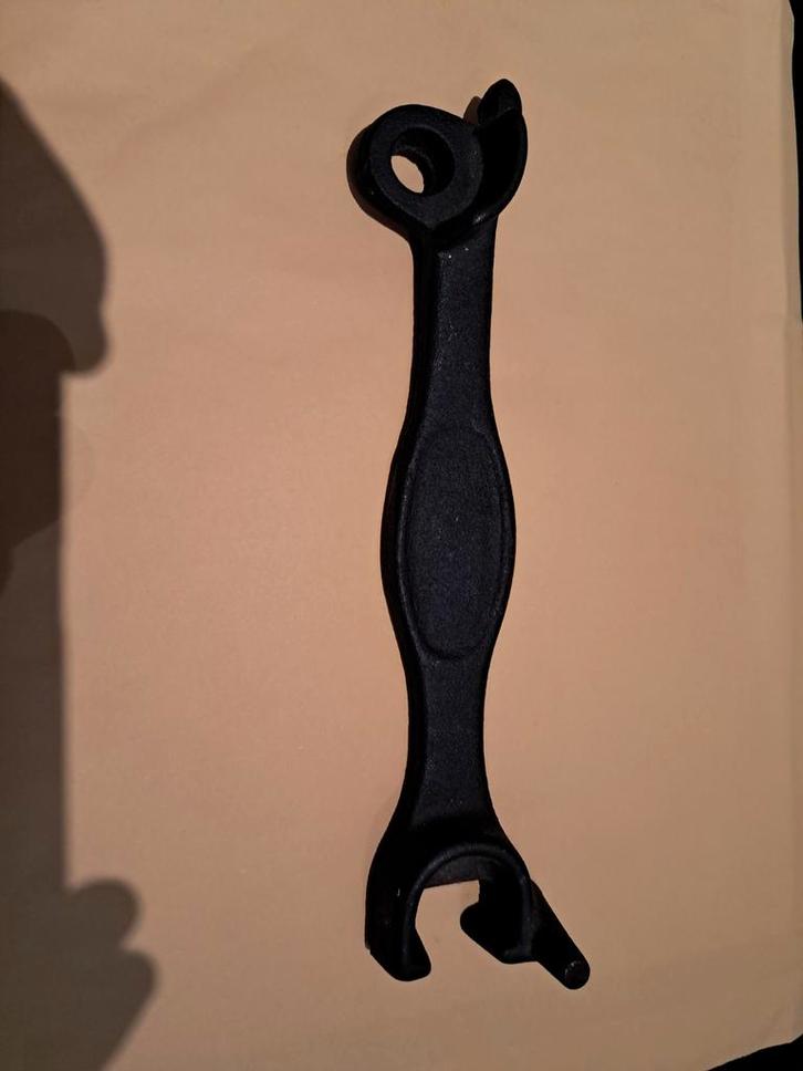 Oude Gietijzeren Bedieningspook Kachel, Auto diversen, Autogereedschap, Gebruikt, Ophalen of Verzenden