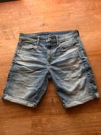 Gstar G star 3301 mt 30 Jeans short korte broek, Blauw, G-STAR, W32 (confectie 46) of kleiner, Ophalen of Verzenden