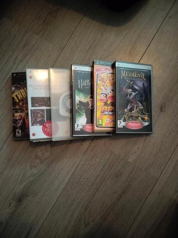 Psp games en meerdere films o.a thrillville beschikbaar voor biedingen