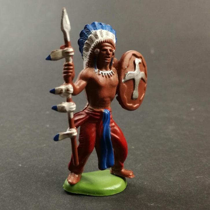 BRITAINS Ltd Native American Indian 1970's HERALD Hong Kong, Verzamelen, Speelgoed, Gebruikt, Verzenden