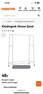 Kledingrek Onore Zand Kwantum, Ophalen, Zo goed als nieuw