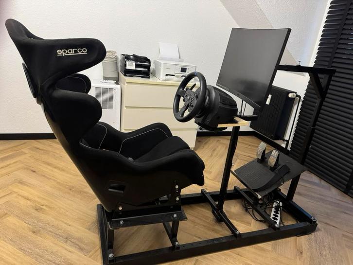 Complete Sim Racing Setup – Sparco & Thrustmaster - MSI, Spelcomputers en Games, Spelcomputers | Sony PlayStation Consoles | Accessoires