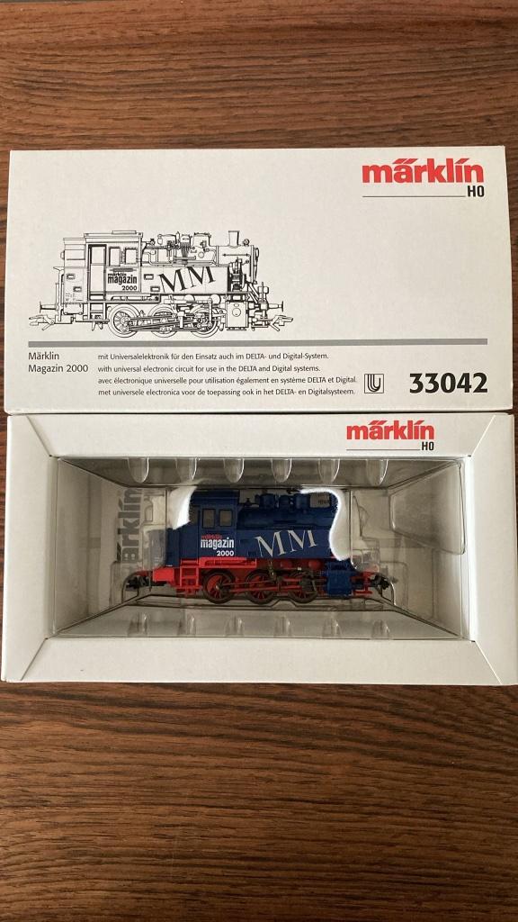 Marklin ho 33042 Marklin Magazin 2000 locomotief nieuwstaat, Hobby en Vrije tijd, Modeltreinen | H0, Nieuw, Locomotief, Wisselstroom