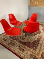 Originele Vitra dar stoelen, Huis en Inrichting, Stoelen, Ophalen, Zo goed als nieuw, Rood, Vier