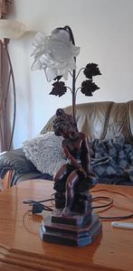 mooie  antieke zware barok lamp in goede staat, Antiek en Kunst, Antiek | Lampen, Ophalen