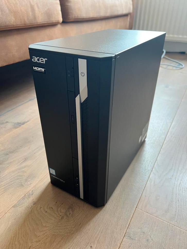 Acer PC met Nvidia P1000, Computers en Software, Desktop Pc's, Zo goed als nieuw, 3 tot 4 Ghz, SSD, 8 GB, Met videokaart, Gaming