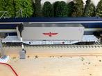 Fleischmann combi wagon container ho, Hobby en Vrije tijd, Modeltreinen | H0, Gelijkstroom, Fleischmann, Wagon, Ophalen of Verzenden