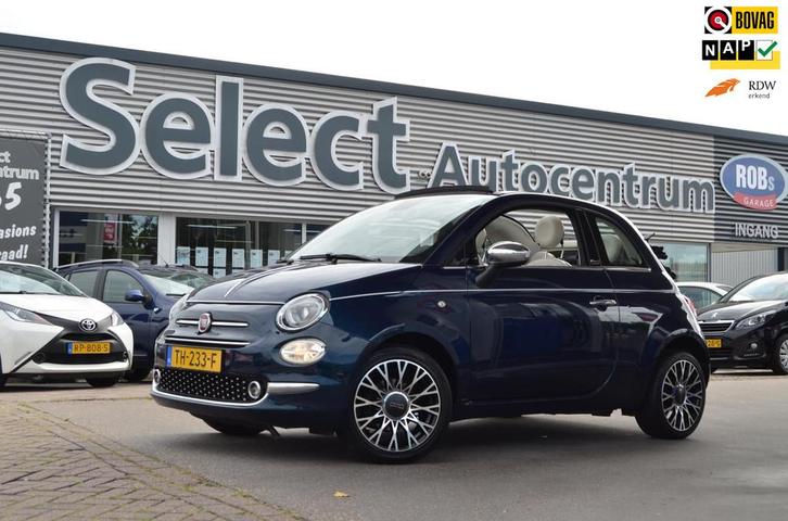 Fiat 500 C 0.9 TwinAir Turbo | CABRIO|COLLEZIONE| NAVI|A.CAR, Auto's, Fiat, Bedrijf, Te koop, 500C, ABS, Airbags, Airconditioning