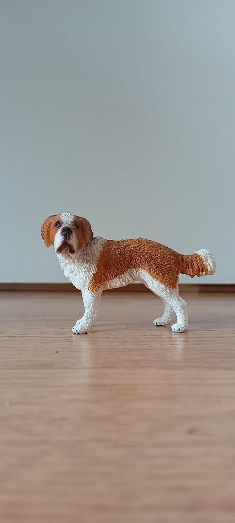 Sint Bernard hondenbeeldje schleich, Ophalen of Verzenden