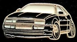 Volkswagen Corrado pin- zwart gelakt 1, Verzenden, Nieuw, Transport, Speldje of Pin