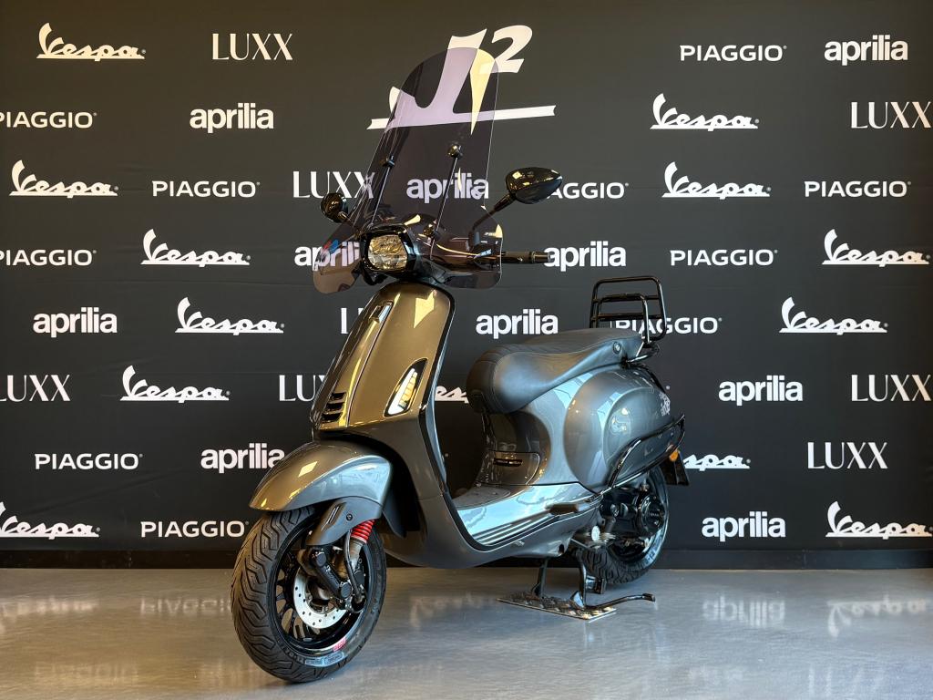 Vespa Sprint | Porsche Agaat Grijs | Snor | 2021 | 13166 km, Gebruikt, Overige modellen, ., Ophalen of Verzenden
